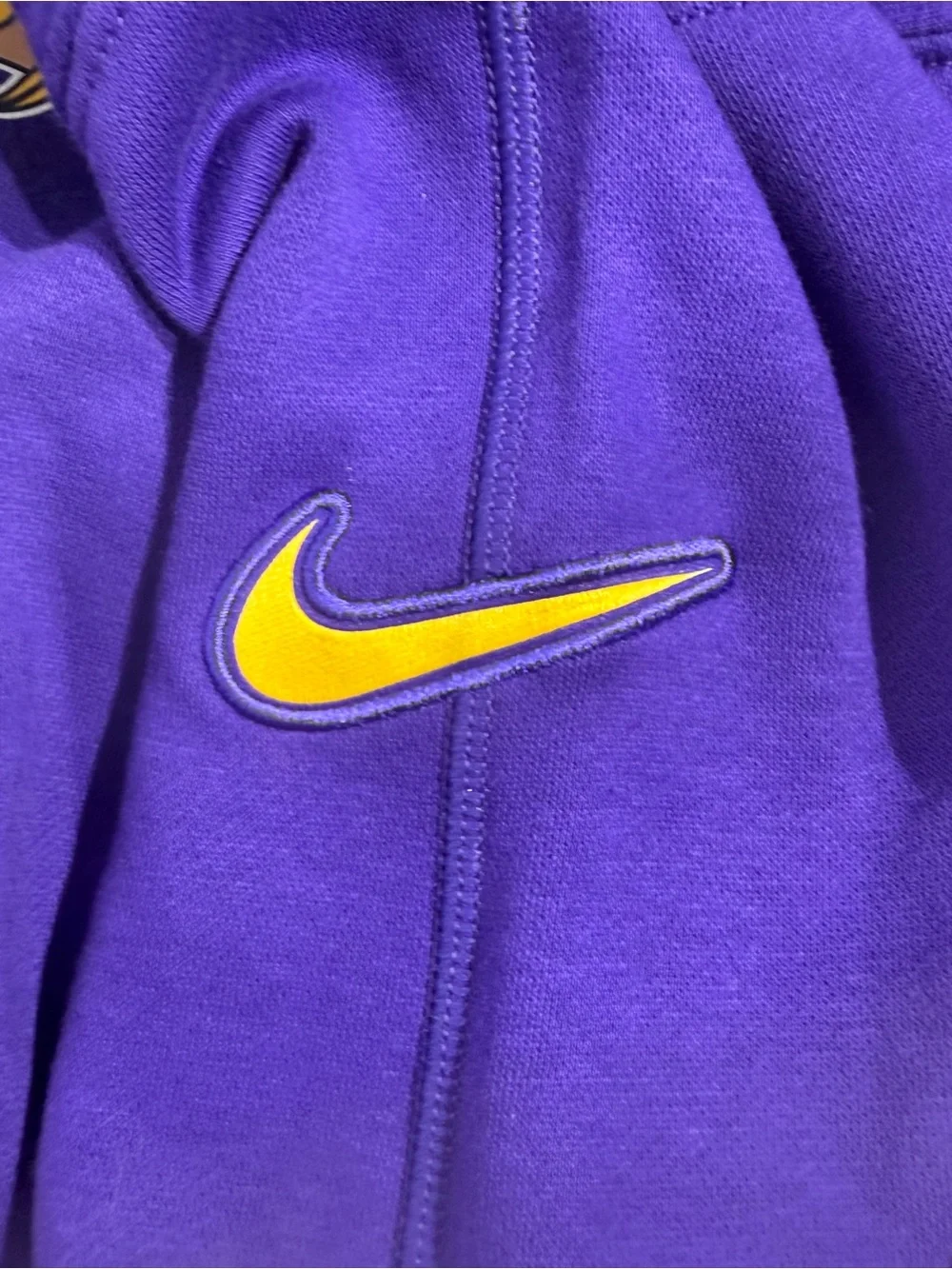 Men's Purple Minnesota Vikings Pullover Hoodie Sz S